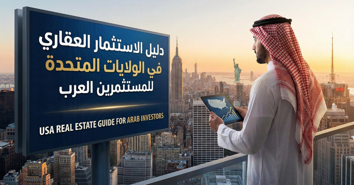دليل الاستثمار العقاري في الولايات المتحدة للمستثمرين العرب