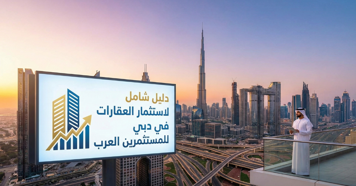 دليل شامل لاستثمار العقارات في دبي للمستثمرين العرب