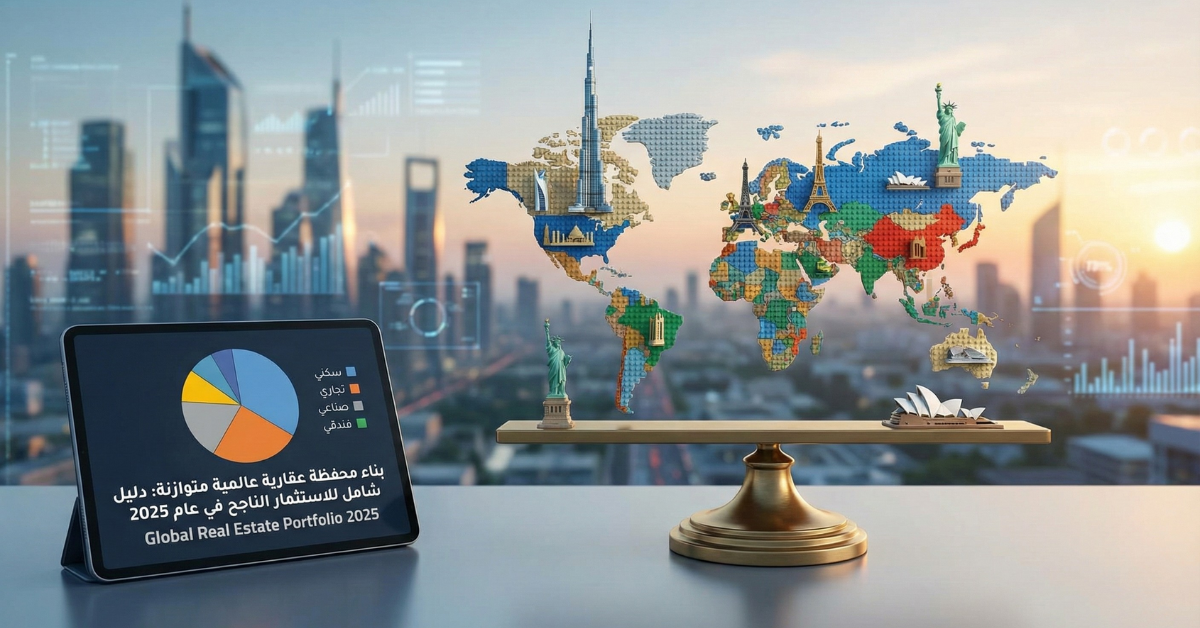 بناء محفظة عقارية عالمية متوازنة