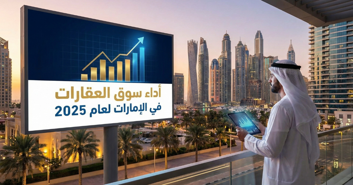أداء سوق العقارات في الإمارات لعام 2025