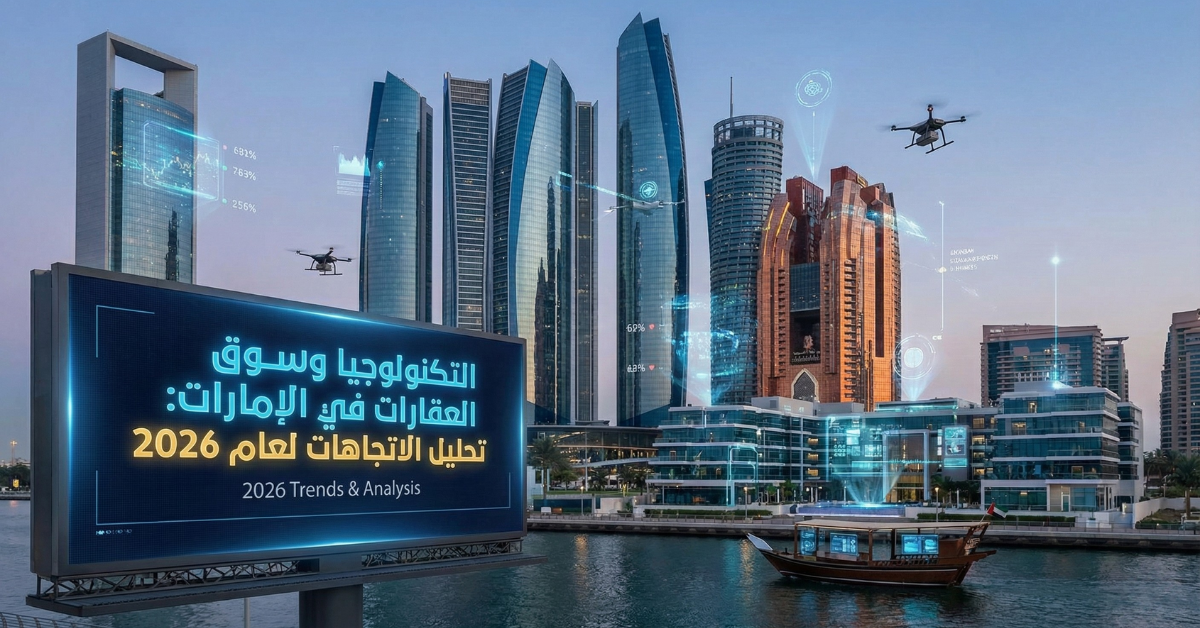التكنولوجيا وسوق العقارات في الإمارات