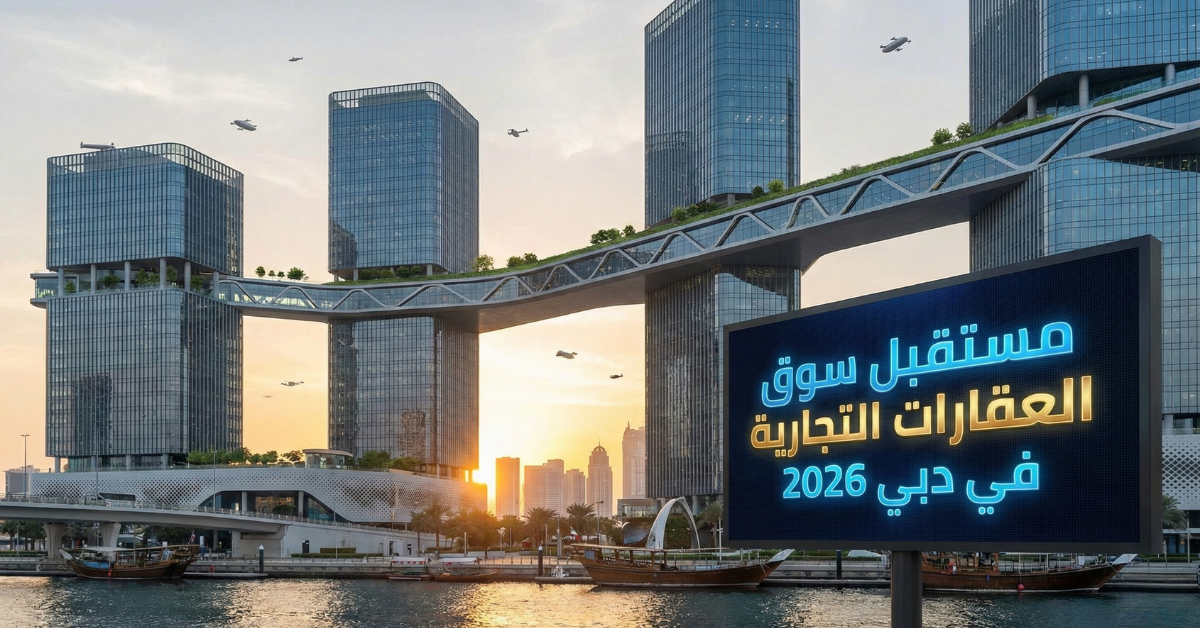 مستقبل سوق العقارات التجارية في دبي