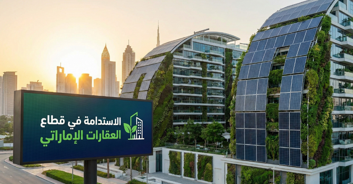 الاستدامة في قطاع العقارات الإماراتي