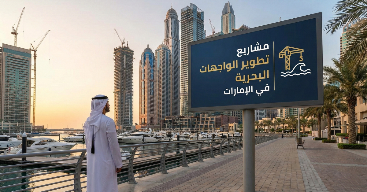 مشاريع تطوير الواجهات البحرية في الإمارات