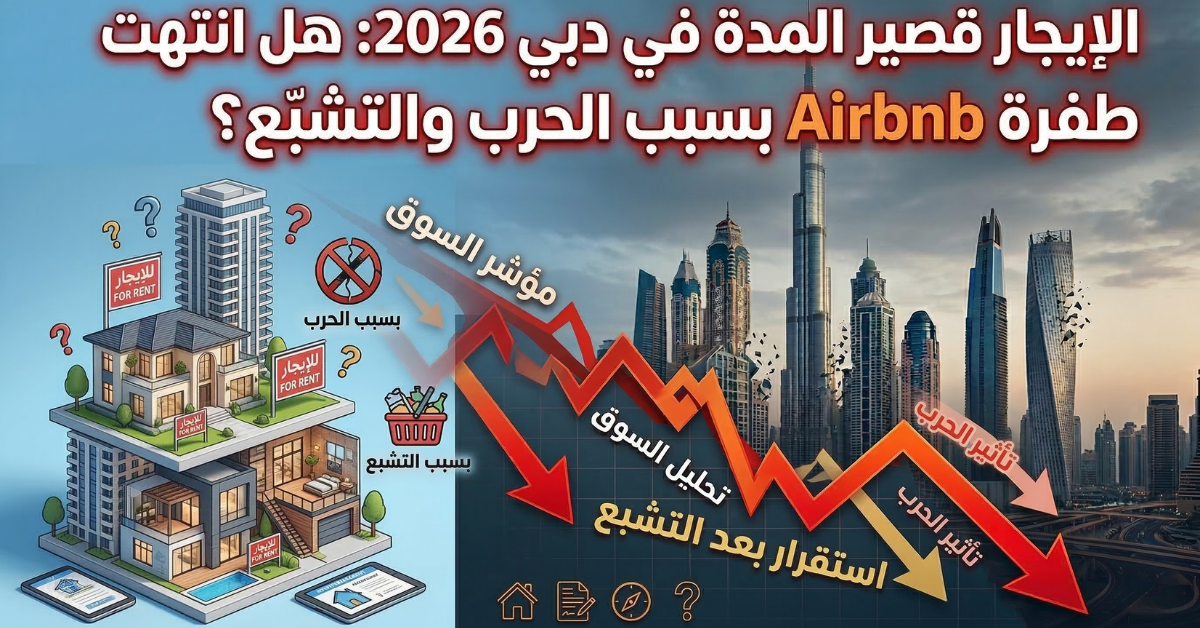 الإيجار قصير المدة في دبي 2026