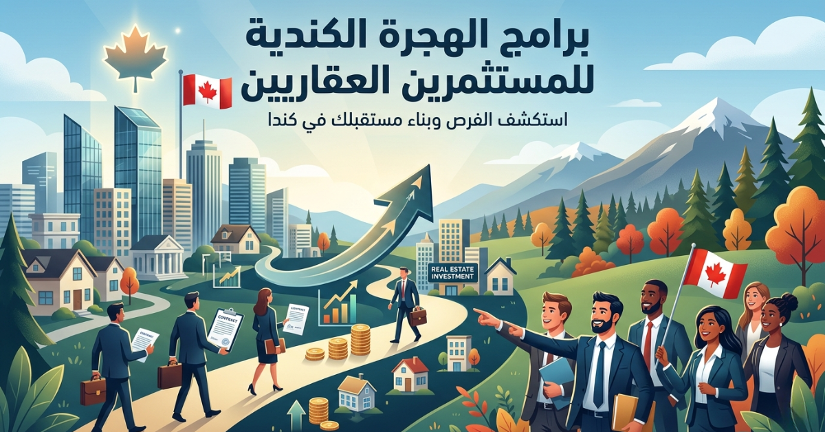 الهجرة إلى كندا عن طريق الاستثمار العقاري
