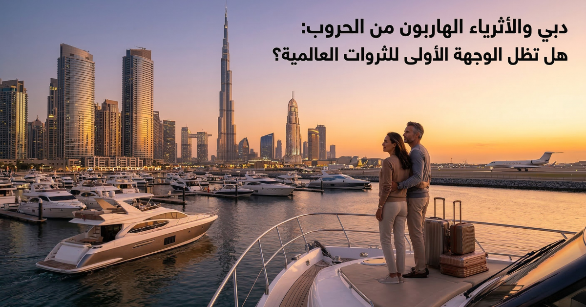 دبي والأثرياء الهاربون من الحروب